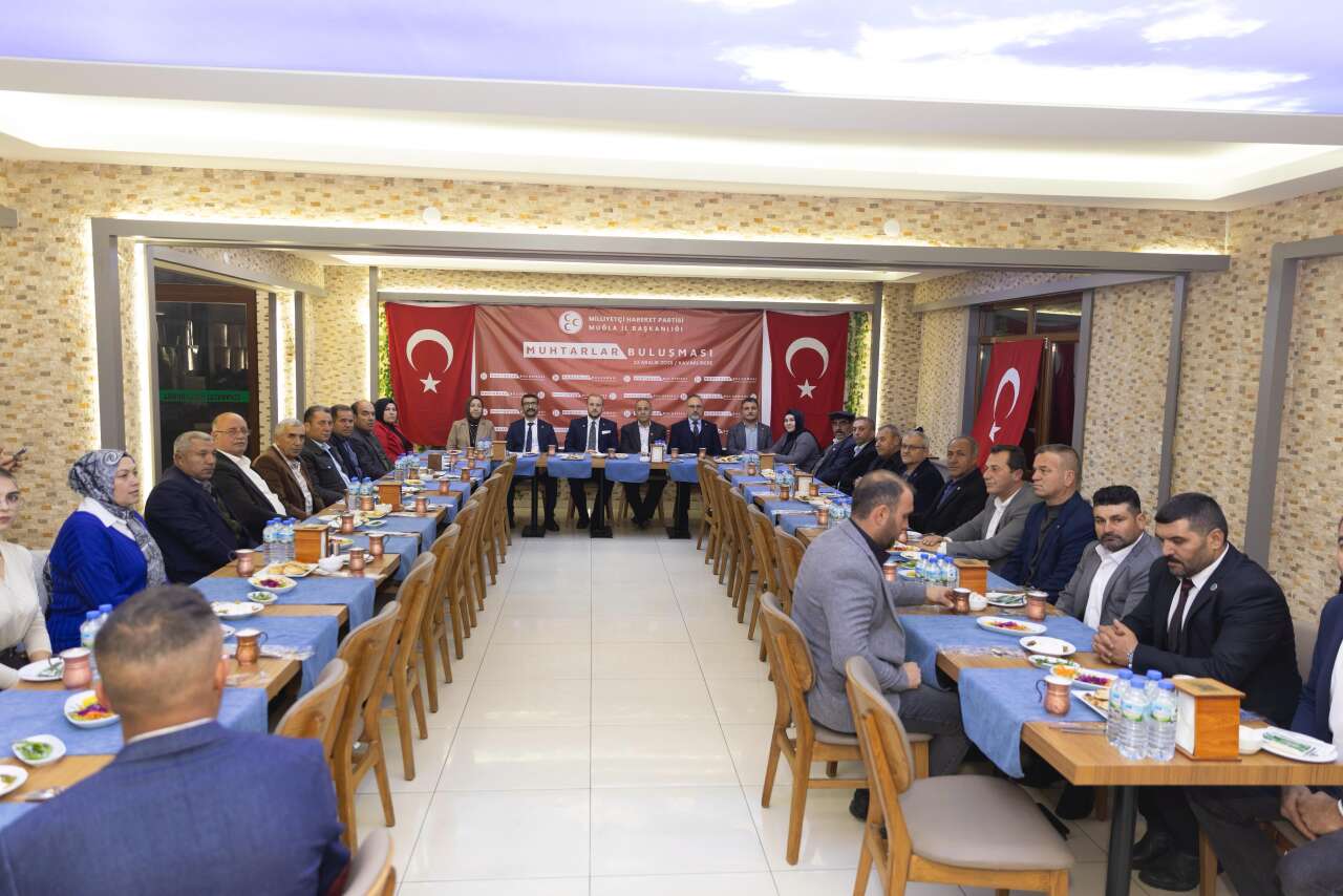 MHP Muğla İl Başkanı Burak Demirel, 11. Muhtarlar Toplantısını Kavaklıdere’de Gerçekleştirdi 11